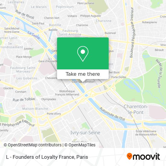 L - Founders of Loyalty France map