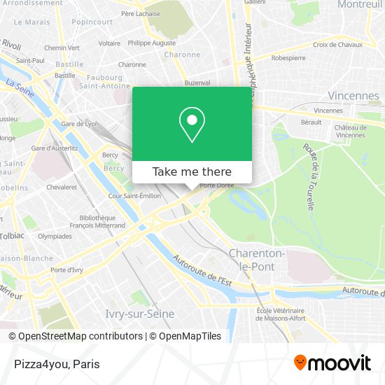 Pizza4you map