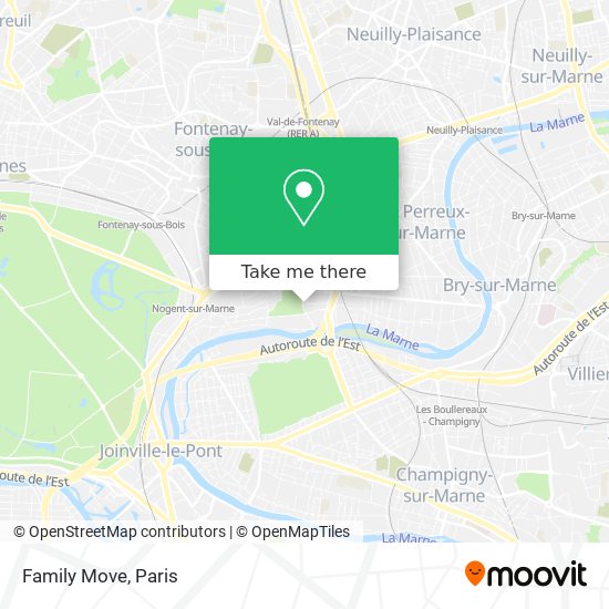 Family Move map