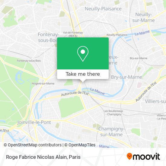 Roge Fabrice Nicolas Alain map