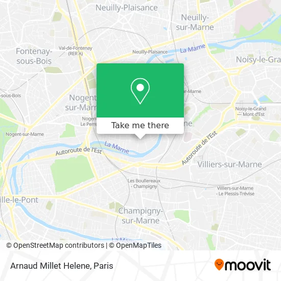 Arnaud Millet Helene map
