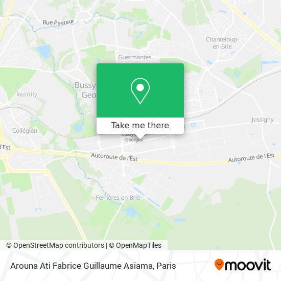 Arouna Ati Fabrice Guillaume Asiama map