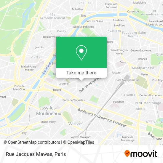 Rue Jacques Mawas map