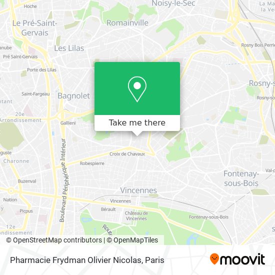 Pharmacie Frydman Olivier Nicolas map