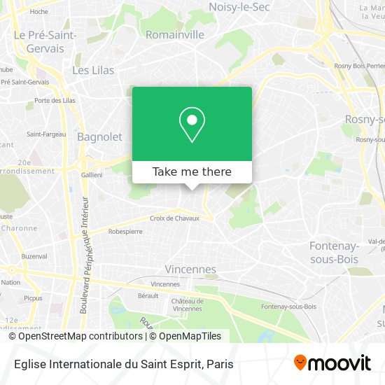 Eglise Internationale du Saint Esprit map