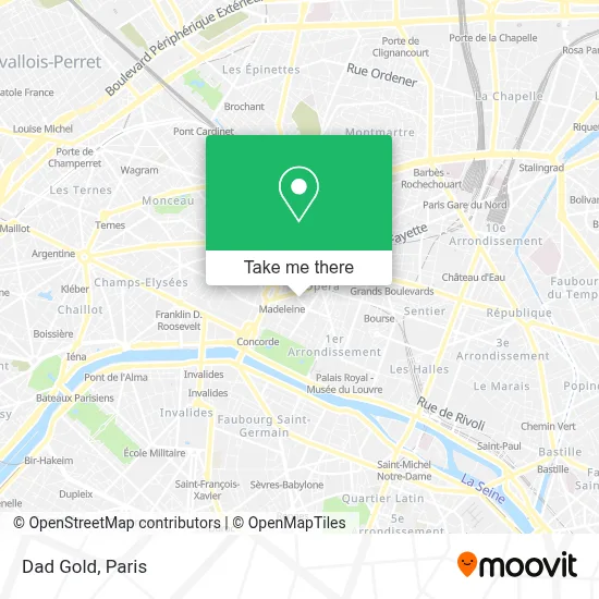 Dad Gold map