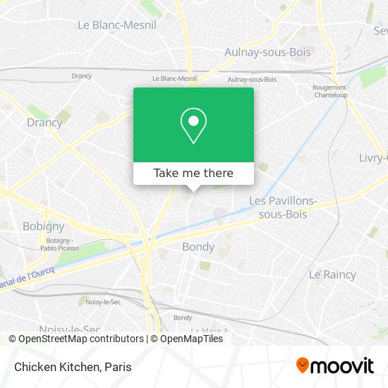 Mapa Chicken Kitchen