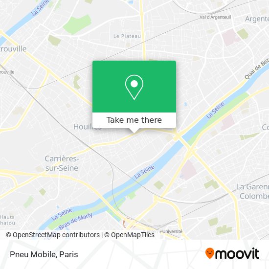 Pneu Mobile map