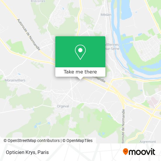 Opticien Krys map