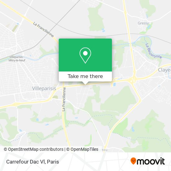 Carrefour Dac Vl map