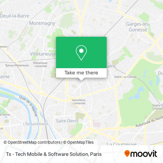 Ts - Tech Mobile & Software Solution map