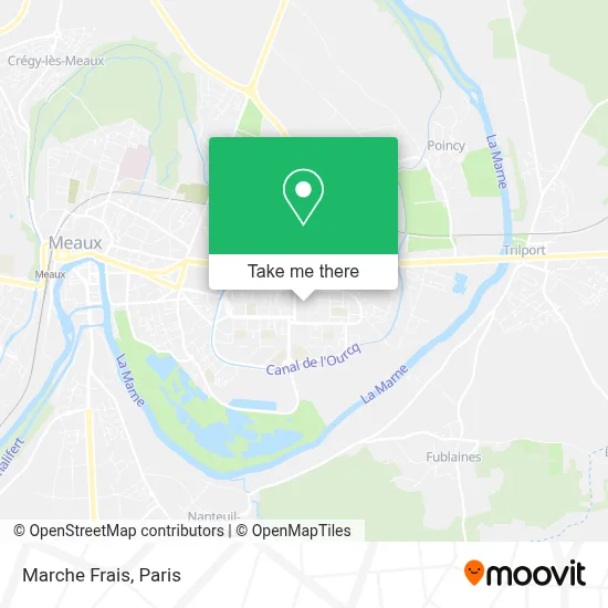 Marche Frais map
