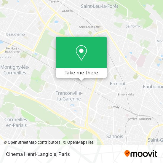 Mapa Cinema Henri-Langlois