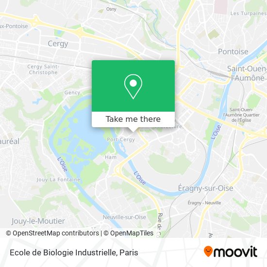 Ecole de Biologie Industrielle map