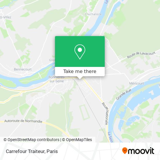 Carrefour Traiteur map