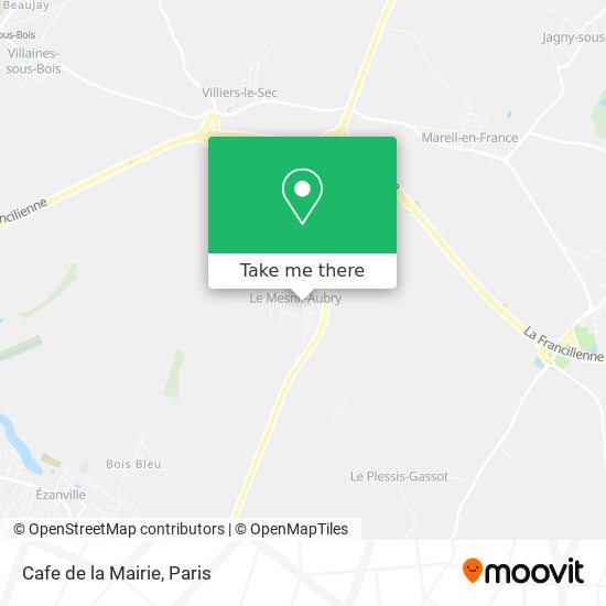 Cafe de la Mairie map