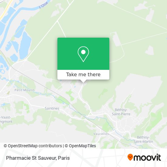 Pharmacie St Sauveur map