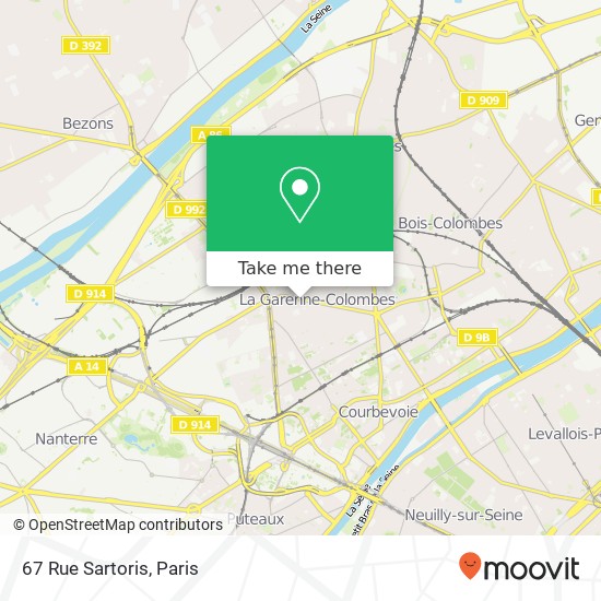 67 Rue Sartoris map