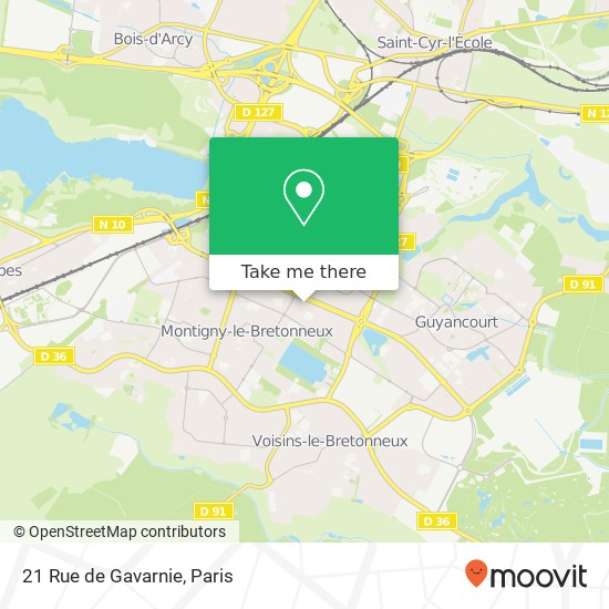21 Rue de Gavarnie map