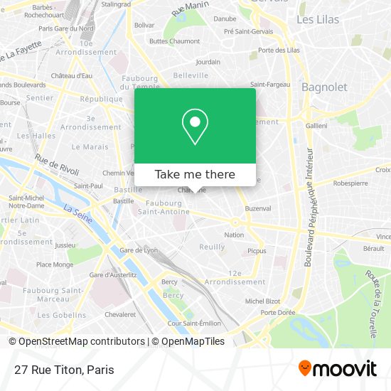 27 Rue Titon map