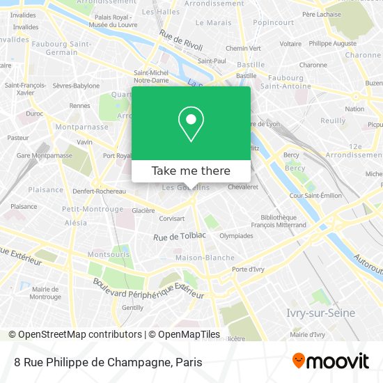 8 Rue Philippe de Champagne map