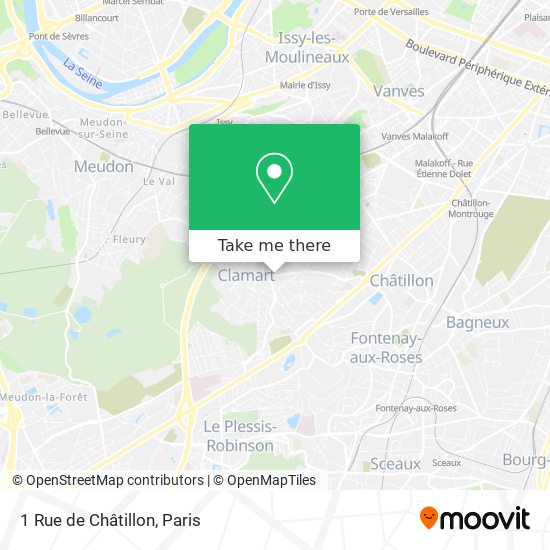 1 Rue de Châtillon map
