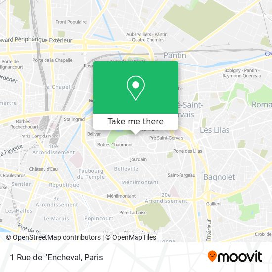 1 Rue de l'Encheval map
