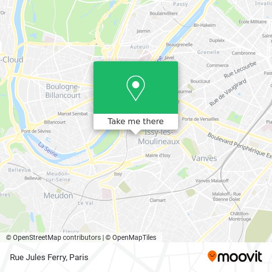 Rue Jules Ferry map
