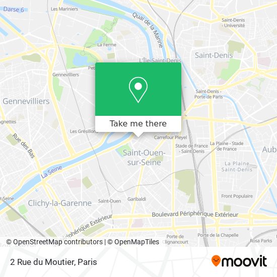 2 Rue du Moutier map