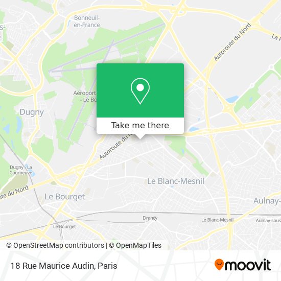 18 Rue Maurice Audin map
