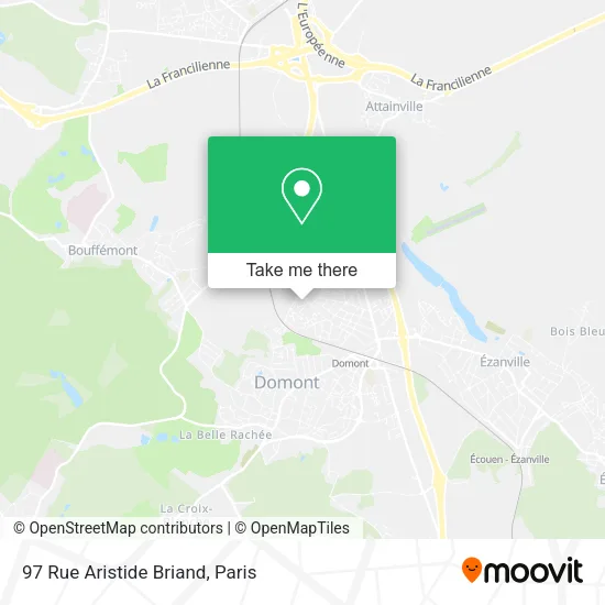 97 Rue Aristide Briand map
