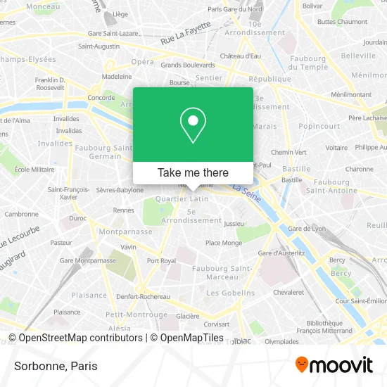 Sorbonne map