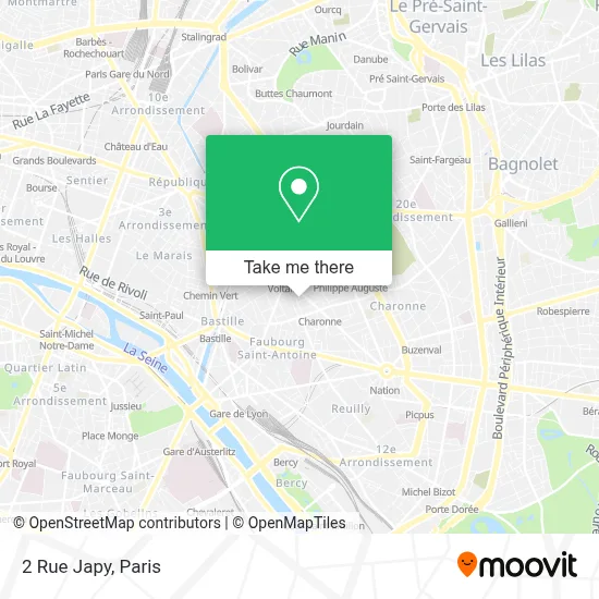 2 Rue Japy map