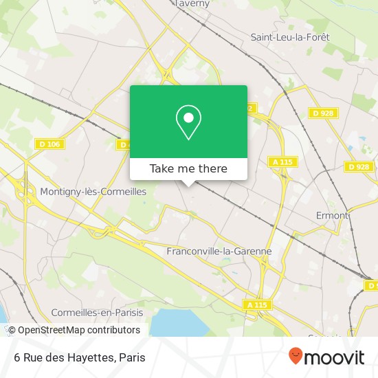 6 Rue des Hayettes map