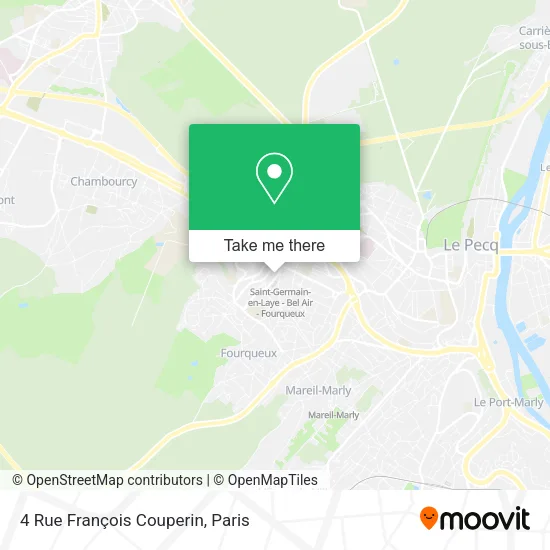 4 Rue François Couperin map