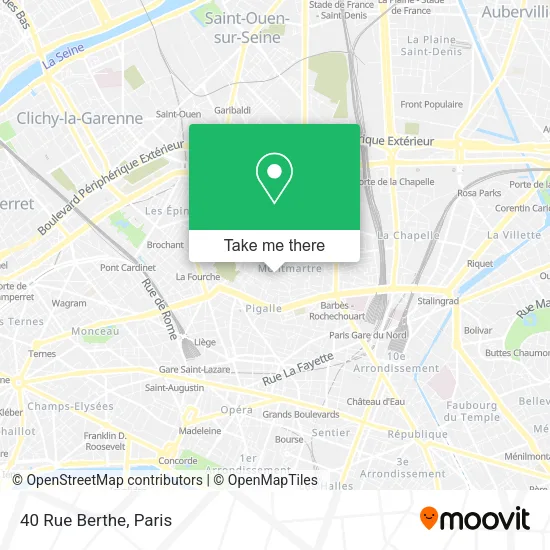 40 Rue Berthe map