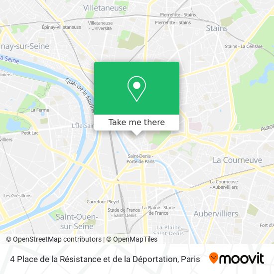 4 Place de la Résistance et de la Déportation map