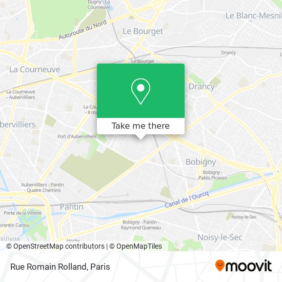 Rue Romain Rolland map