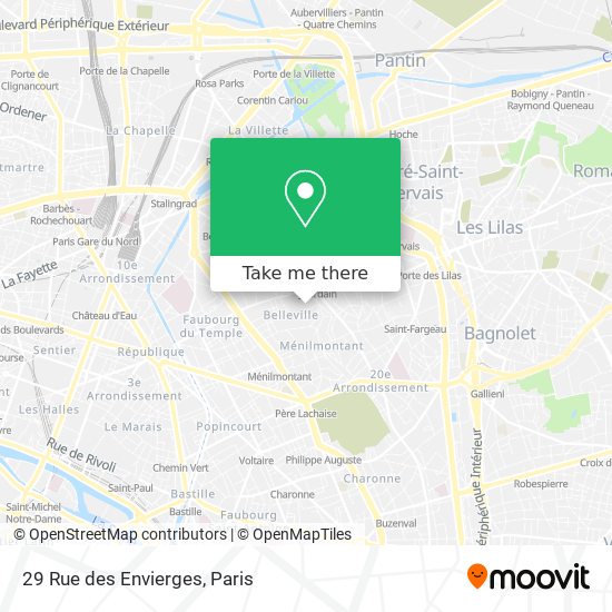 29 Rue des Envierges map