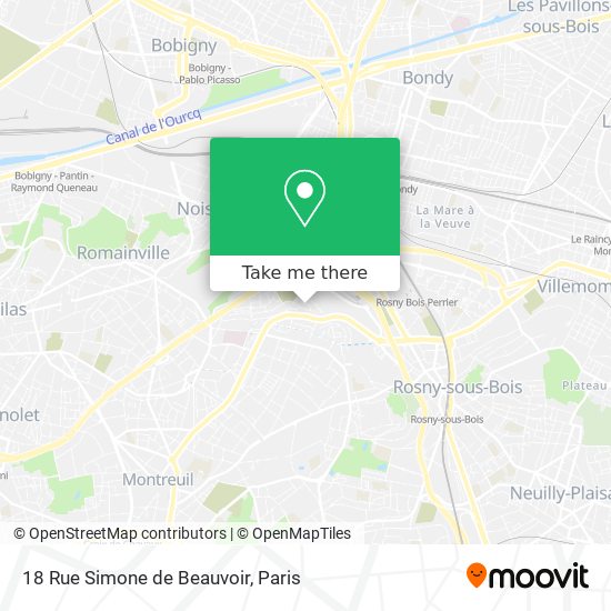 18 Rue Simone de Beauvoir map