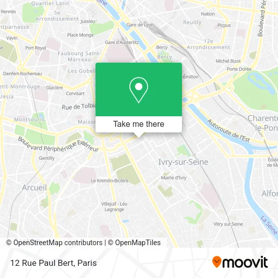 12 Rue Paul Bert map