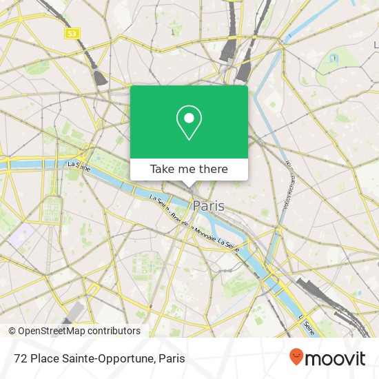 72 Place Sainte-Opportune map