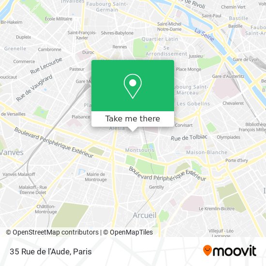 35 Rue de l'Aude map