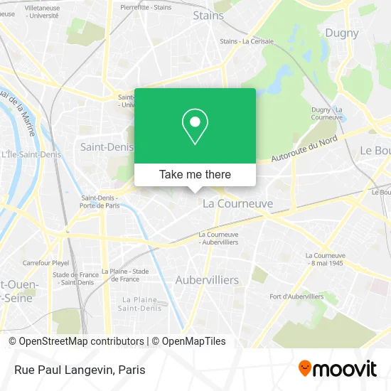 Rue Paul Langevin map