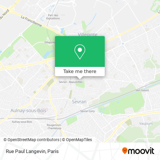 Rue Paul Langevin map