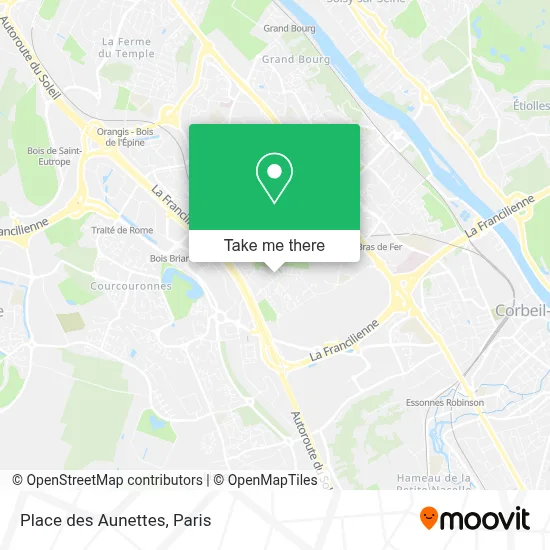 Place des Aunettes map
