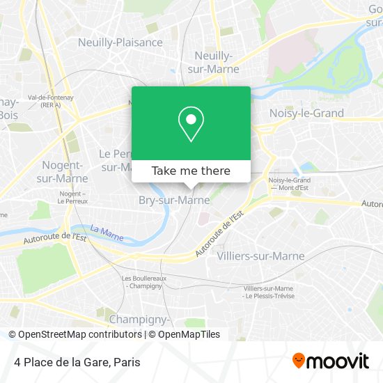 4 Place de la Gare map