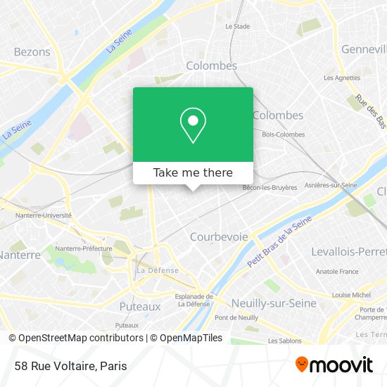 58 Rue Voltaire map