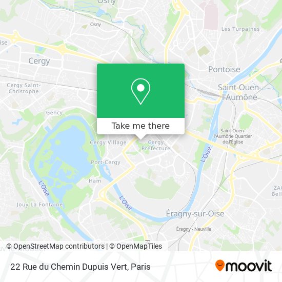 22 Rue du Chemin Dupuis Vert map