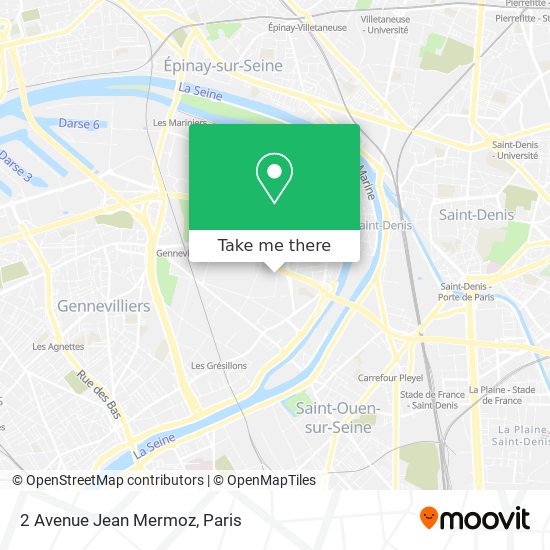 2 Avenue Jean Mermoz map